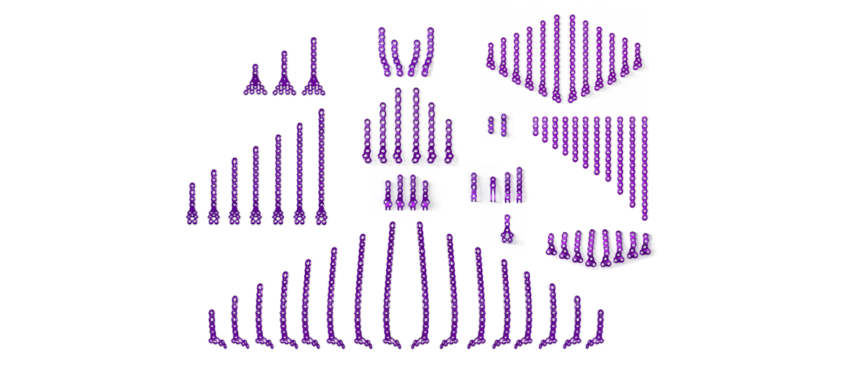 AllAnkleFrac1 Gorilla Ankle Fracture Pilon Plating System