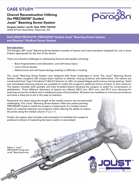 Charcot Case Study by Dr. Lee Hlad, DPM