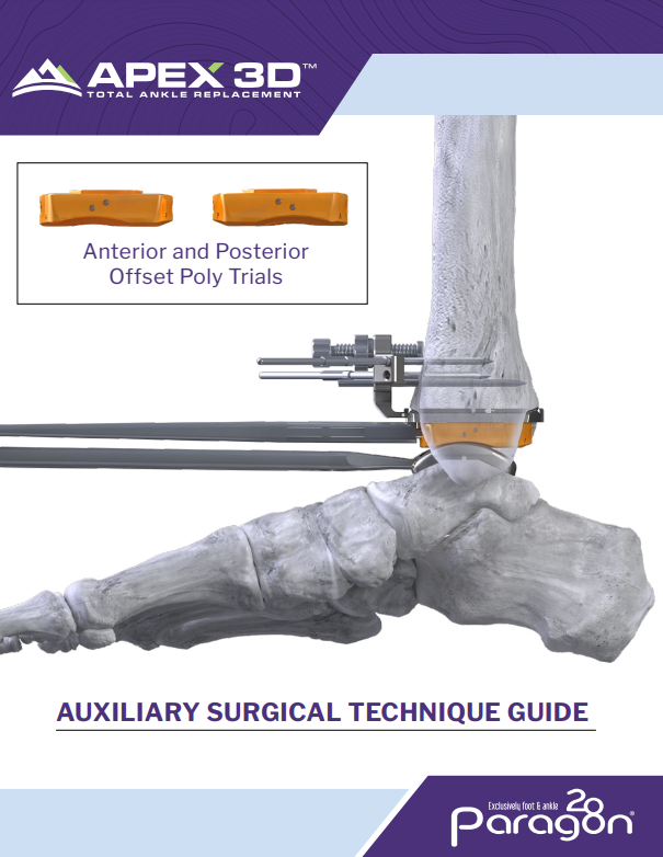 apex AUXILIARY SURGICAL TECHNIQUE GUIDE